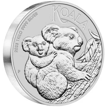 1 Kilo Silbermünze Australien 2023 - Koala