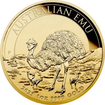 1 Unze Goldmünze Australien 2023 - Emu
