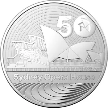 1 Unze Silbermünze Australien 2023 | Sydney Opera House | RAM Ausgabe