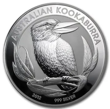1 Kilo Silbermünze Australien 2014 - Kookaburra