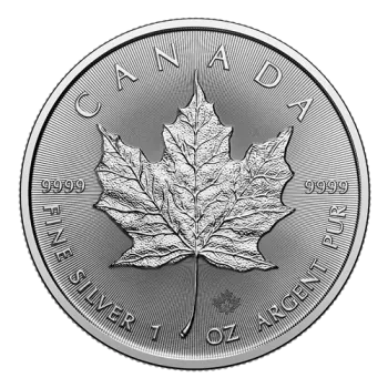 1 Unze Silbermünze Kanada 2024 - Maple Leaf