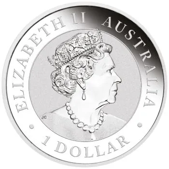 1 Unze Silbermünze Australien 2023 - Kookaburra im Blister | Sydney Money Expo ANDA Special - Kookaburra Privy Mark