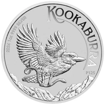 1 Unze Silbermünze Australien 2024 - Kookaburra