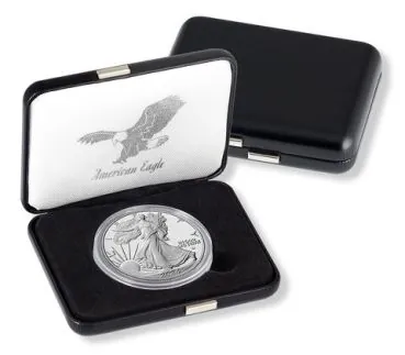 1 Unze Silbermünze USA 2024 - American Eagle in Polierte Platte
