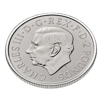 1 Unze Silbermünze Großbritannien 2024 | Motiv: Britannia und Liberty