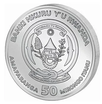 1 Unze Silbermünze Ruanda 2023 in Polierter Platte | Nautische Unze ( Nautical Ounce ) - Motiv: Great Eastern