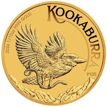 1/10 Unze Goldmünze Australien 2024 - Kookaburra