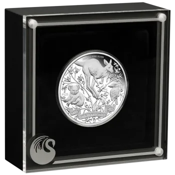 1 Unze Silbermünze Australien 2024 in Polierte Platte | 125 Jahre Perth Mint - The Perth Mint's 125th Anniversary