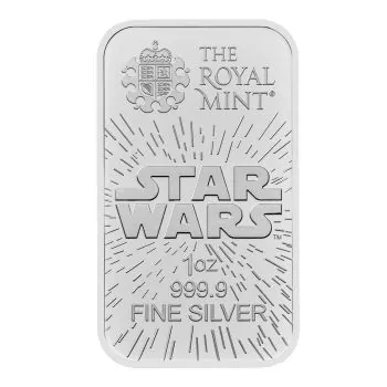 1 Unze Großbritannien Silberbarren The Royal Mint | Motiv: Star Wars ™ - Light Side™