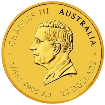 1/4 Unze Goldmünze Australien 2025 - Lunar Serie 3 - Motiv: SCHLANGE