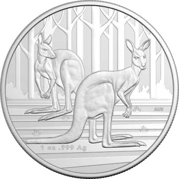 1 Unze Silbermünze Australien 2024 - Känguru | RAM Ausgabe *