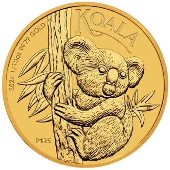 1/10 Unze Goldmünze Australien 2024 - Koala