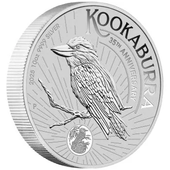 10 Unze Silbermünze Australien 2025 - Kookaburra ( 35. Jahrestag - 35th Anniversary )