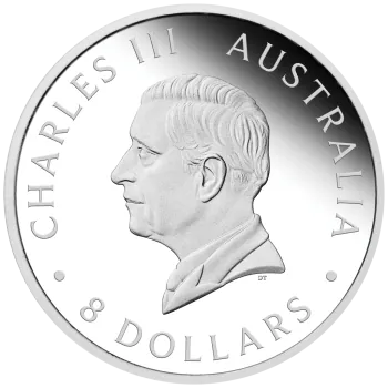 5 Unze Silbermünze Australien 2025 - Kookaburra Incused in HIGH RELIEF und Polierte Platte