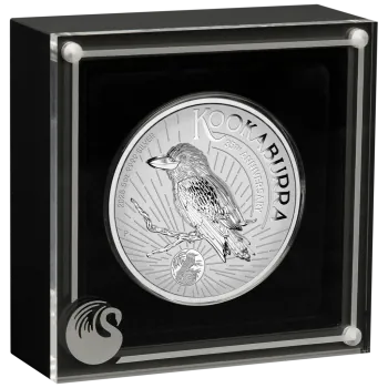 5 Unze Silbermünze Australien 2025 - Kookaburra Incused in HIGH RELIEF und Polierte Platte