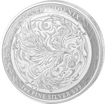 1 Unze Silbermünze Niue 2024 - Phoenix *