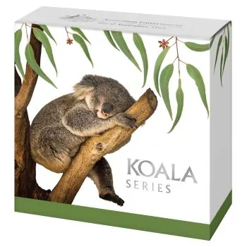 1 Unze Silbermünze Australien 2025 - Koala HIGH RELIEF in Polierte Platte | RAM Ausgabe | 2. Ausgabe