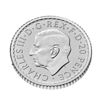 1/10 Unze Silbermünze Großbritannien 2026 - Britannia | Motiv: König Charles ( Charles III. )