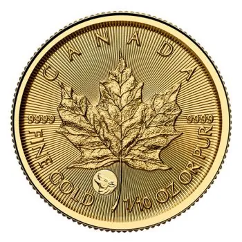1/10 Unze Goldmünze Kanada 2026 im Blister - Maple Leaf | Treasured Gold Maple Leaf - Privy Mark: Wolf ( Premium Bullion )