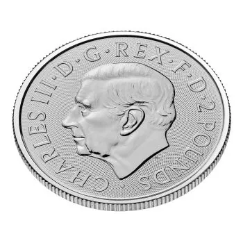 1 Unze Silbermünze Großbritannien 2026 | Motiv: St. Georg und der Drache ( St George and the Dragon )