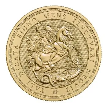 1 Unze Goldmünze Großbritannien 2026 – Britannia mit Porträt von König Charles III. Vorderseite zeigt das offizielle Porträt des Königs, Rückseite die klassische Darstellung der Britannia. Lieferung einzeln in Kapseln oder im 10er Tube