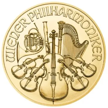 Unser Ankaufspreis für 1 Unze Goldmünze Österreich bis 2001- Wiener Philharmoniker