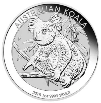 1 Unze Silbermünze Australien 2018 - Koala
