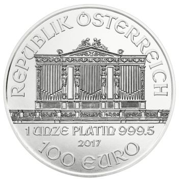 1 Unze Platinmünze Österreich - Wiener Philharmoniker