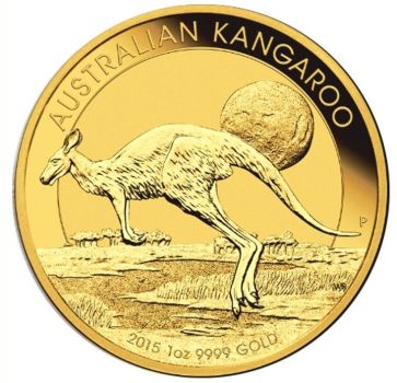 1 Unze Goldmünze Australien - Känguru