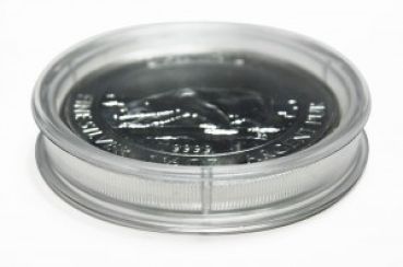 LINDNER Münzkapseln für dickere Münzen im 10er Pack | Innen-Ø 35,45 mm, Innenhöhe 5,07 mm
