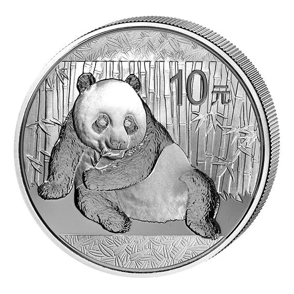 1 Unze Silbermünze China 2015 - Panda