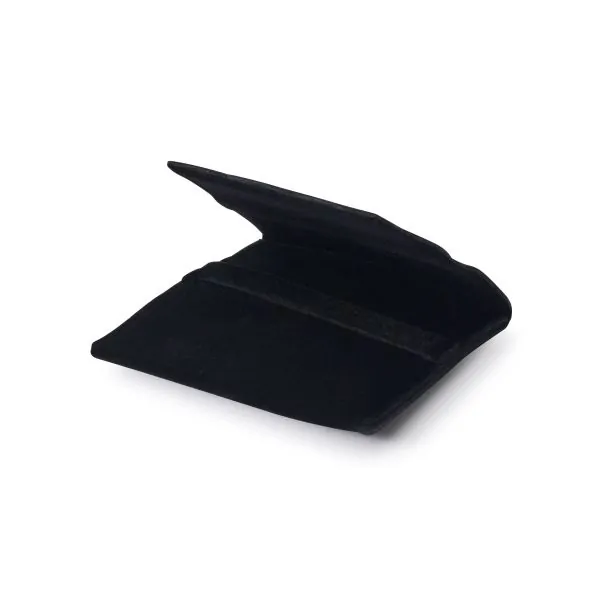 LEUCHTTURM Premium Münztasche für eine Münze mit oder ohne Kapsel bis 50 mm | Farbe: Schwarz