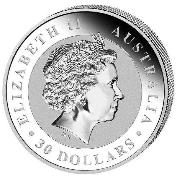 1 Kilo Silbermünze Australien 2014 - Kookaburra