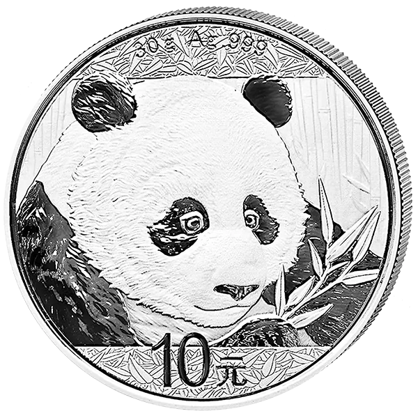 30 Gramm Silbermünze China 2018 - Panda