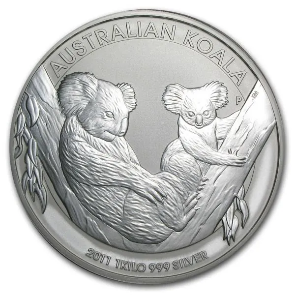 1 Kilo Silbermünze Australien 2014 - Kookaburra