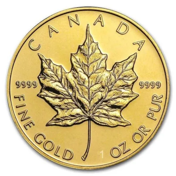 Unser Ankaufspreis für 1 Unze Goldmünze Kanada bis 2013 - Maple Leaf