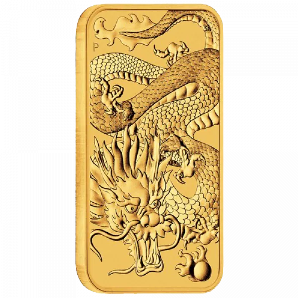 Unser Ankaufspreis für 1 Unze Gold Münzbarren Australien - Dragon Rectangle