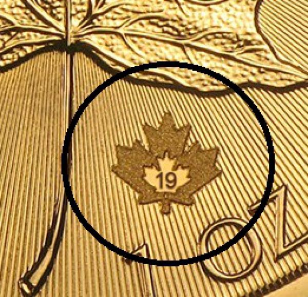 1 Unze Goldmünze Kanada 2020 - Maple Leaf 1 Unze Goldmünze Kanada 2020 - Maple Leaf