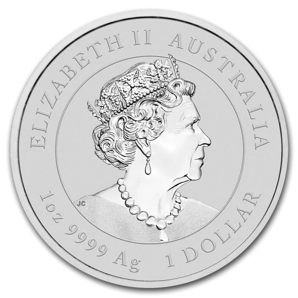 1 Unze Silbermünze Australien 2020 - Lunar Serie 3 - Motiv: MAUS