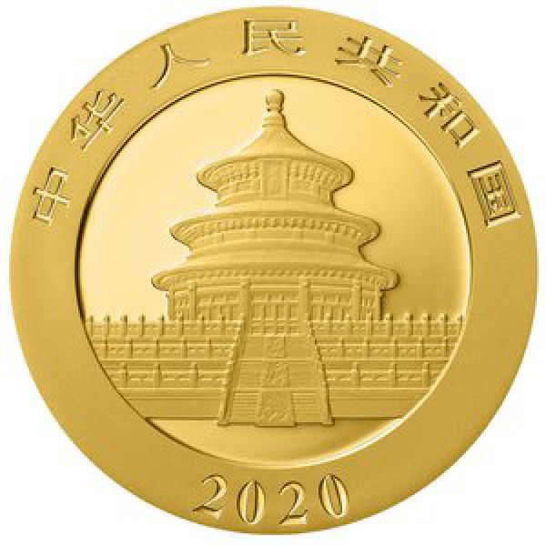 30 Gramm Goldmünze China 2020 - Panda 30 Gramm Goldmünze China 2020 - Panda