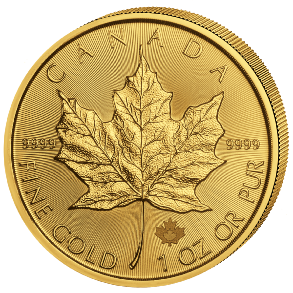 1 Unze Goldmünze Kanada 2020 - Maple Leaf 1 Unze Goldmünze Kanada 2020 - Maple Leaf