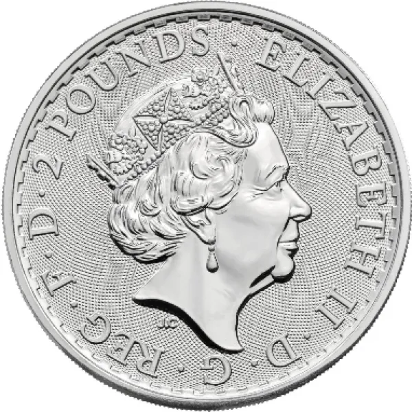 1 Unze Silbermünze Großbritannien - Britannia