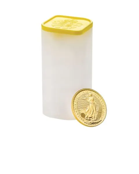 1/4 Unze Goldmünze Großbritannien 2023 - Britannia | Motiv: König Charles ( Charles III. )