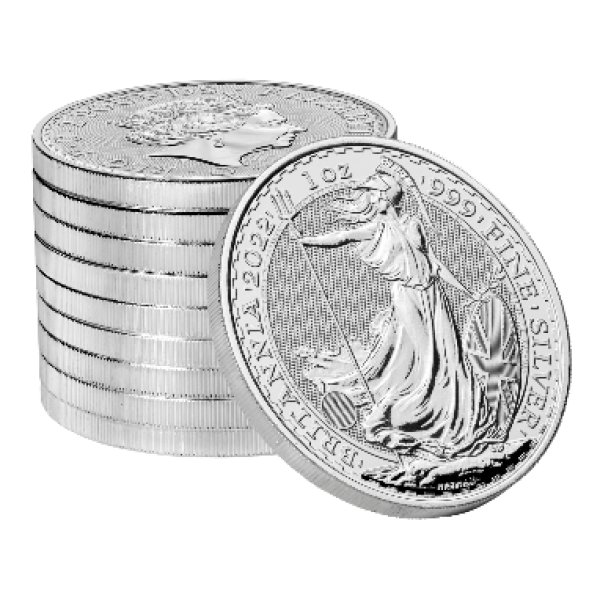 1 Unze Silbermünze Großbritannien 2022 - Britannia