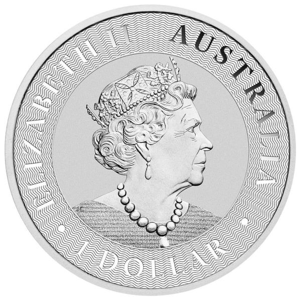 1 Unze Silbermünze Australien 2022 - Känguru
