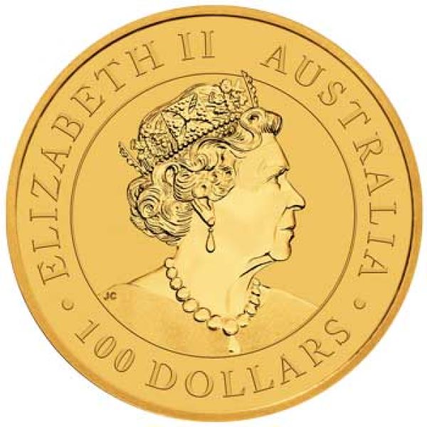 1 Unze Goldmünze Australien 2022 - Känguru