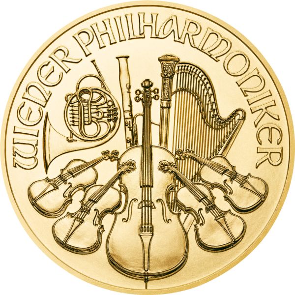 1/4 Unze Goldmünze Österreich 2022 - Wiener Philharmoniker