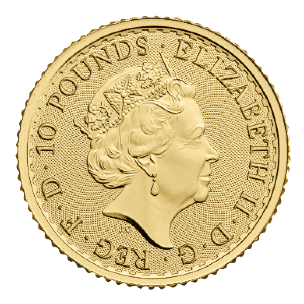 1/10 Unze Goldmünze Großbritannien 2022 - Britannia 1/10 Unze Goldmünze Großbritannien 2022 - Britannia