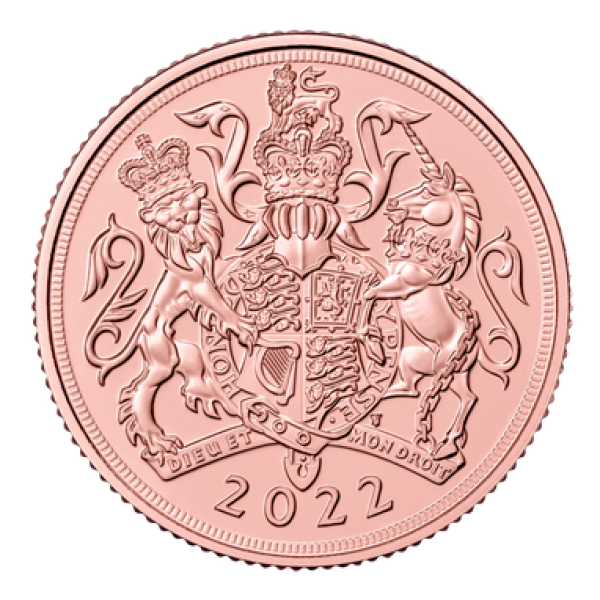 Großbritannien 1 Pfund Sovereign Goldmünze 2022