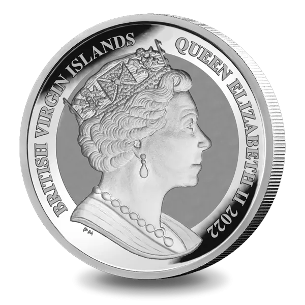 1 Unze Silbermünze Britische Jungferninseln 2022 - Santa Maria